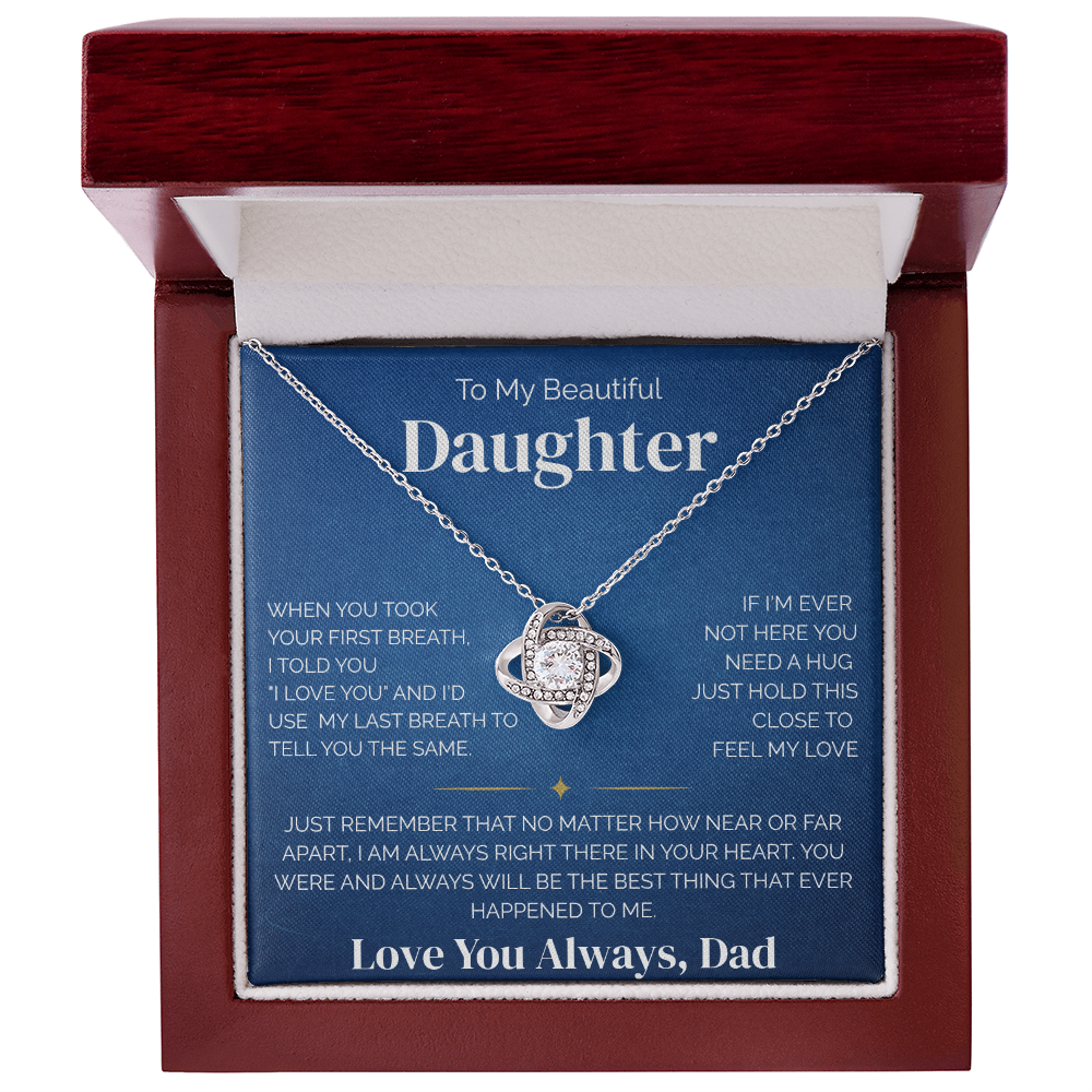 To My Daughter - My Last Breath - Necklace