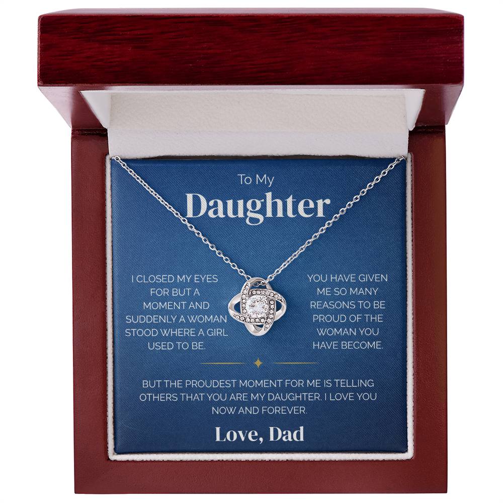 To My Daughter - My Proudest Moment - Necklace