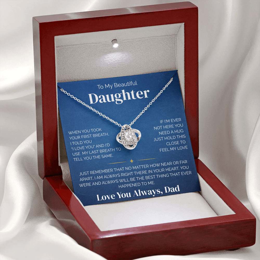 To My Daughter - My Last Breath - Necklace