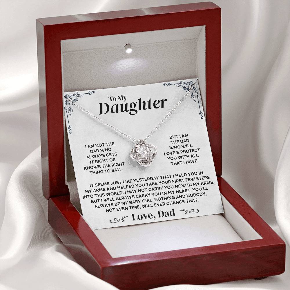 To My Daughter - Nostalgic Dad - Necklace