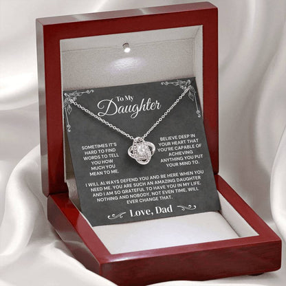 To My Daughter - You Mean Everything To Me - Necklace