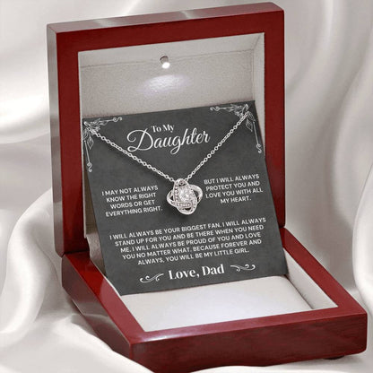 To My Daughter - Always My Little Girl - Necklace