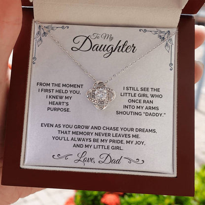 To My Daughter - My Heart's Purpose - Necklace