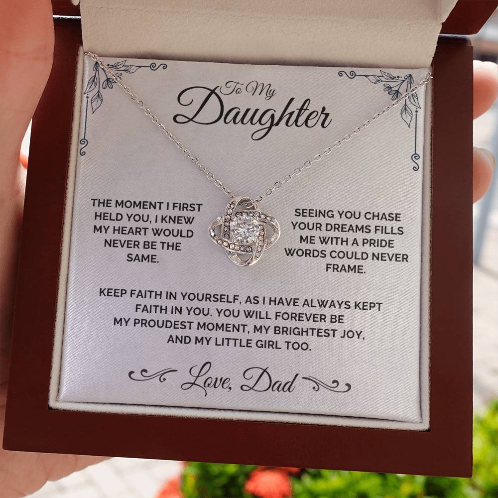 To My Daughter - Poetic Pride - Necklace