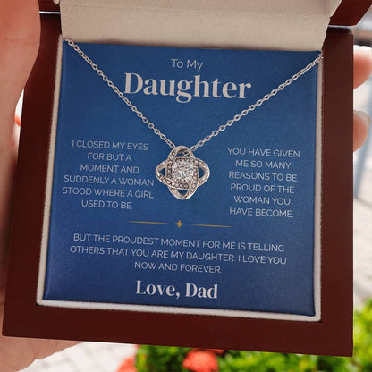 To My Daughter - My Proudest Moment - Necklace
