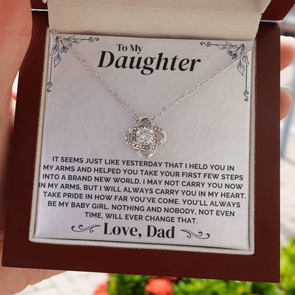 To My Daughter - Always My Baby Girl - Necklace