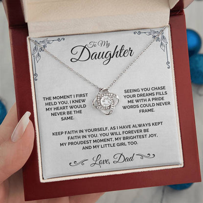 To My Daughter - Poetic Pride - Necklace