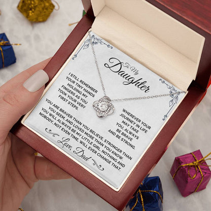 To My Daughter - My Little Girl - Necklace