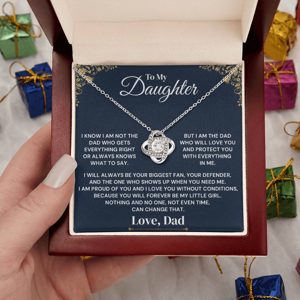 To My Daughter - Biggest Fan - Necklace