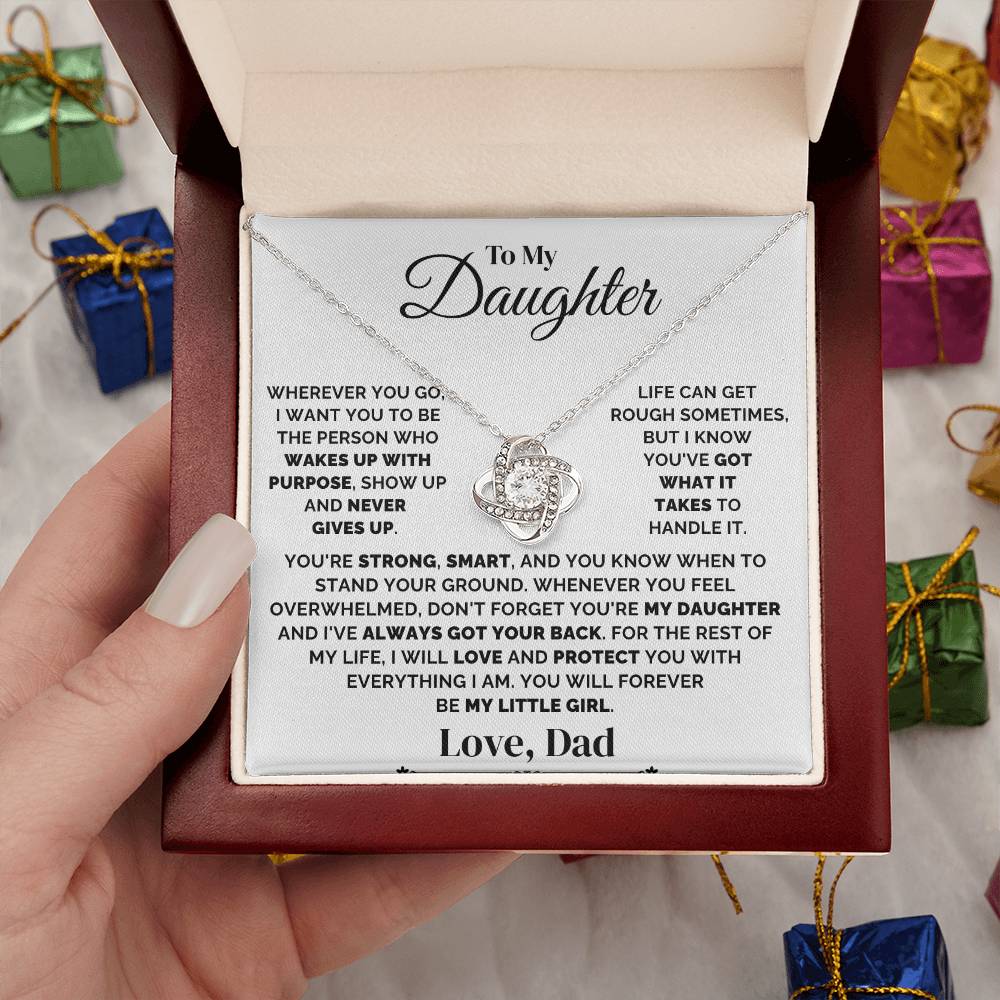 To My Daughter – I've Got Your Back – Necklace
