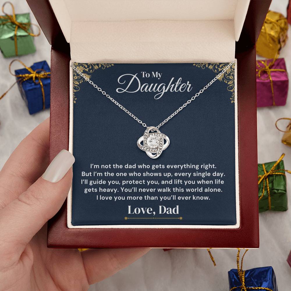 To My Daughter – I’ll Always Protect You — Necklace