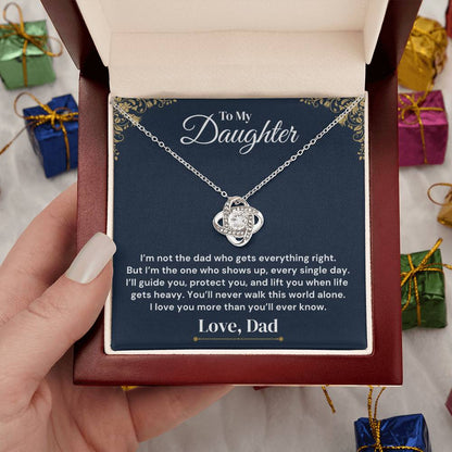 To My Daughter – I’ll Always Protect You — Necklace