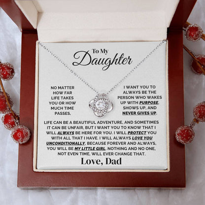 To My Daughter – Always by Your Side – Necklace