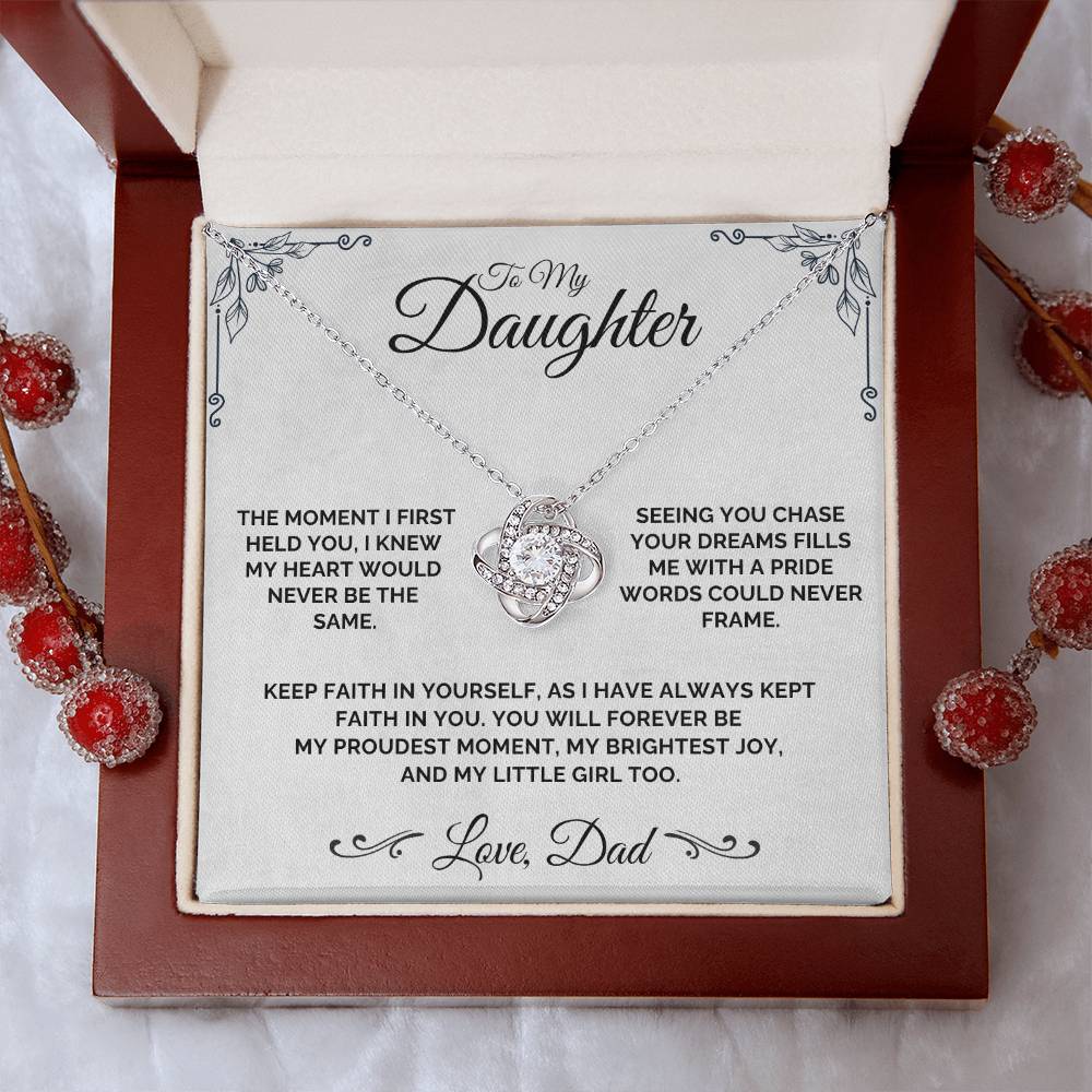 To My Daughter - Poetic Pride - Necklace