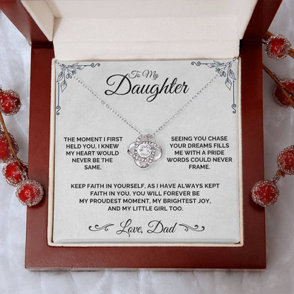 To My Daughter - Poetic Pride - Necklace