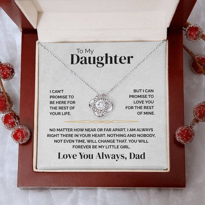 To My Daughter - Promise - Necklace