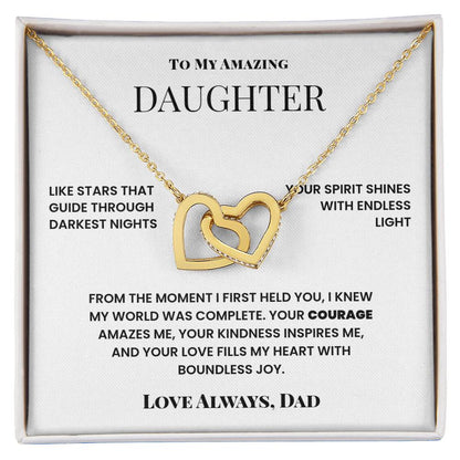 To My Daughter - Endless Light - Necklace