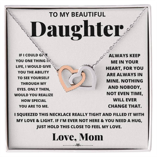 To My Daughter - Hold This Close - Necklace