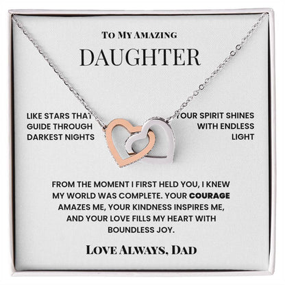 To My Daughter - Endless Light - Necklace