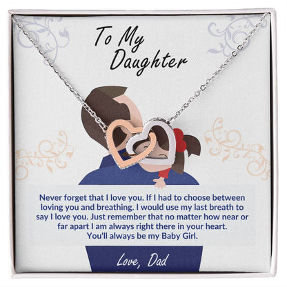 To My Daughter - Always My Baby Girl - Necklace