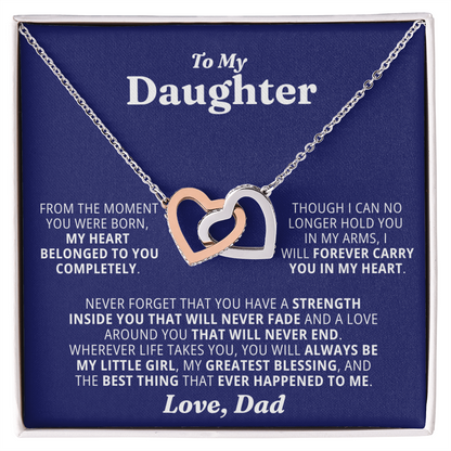 To My Daughter - My Greatest Blessing - Necklace