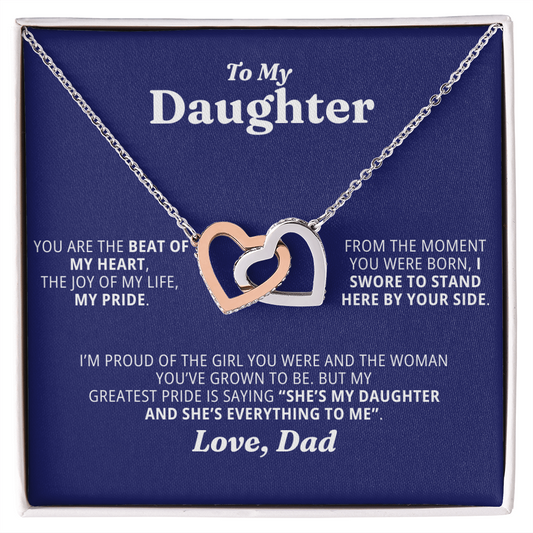 To My Daughter - My Greatest Pride - Necklace