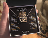 To My Daughter - Straighten Your Crown - Necklace