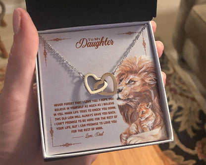 To My Daughter - Always Have Your Back - Necklace