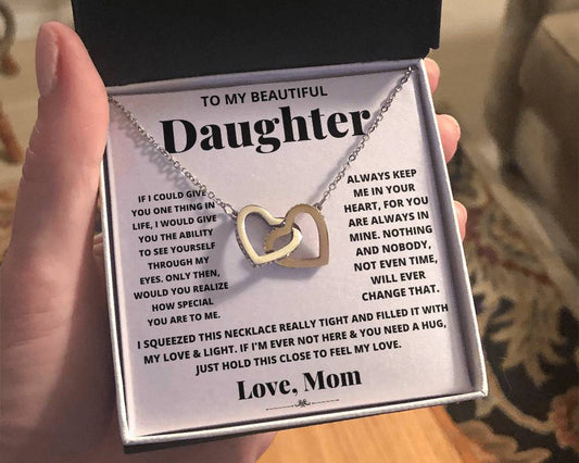 To My Daughter - Hold This Close - Necklace
