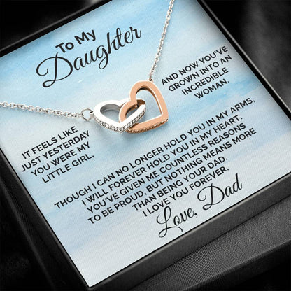 To My Daughter - Countless Reasons - Necklace