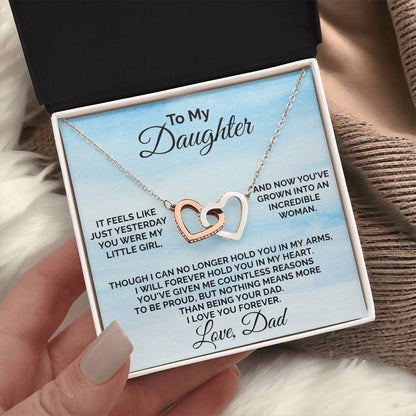 To My Daughter - Countless Reasons - Necklace