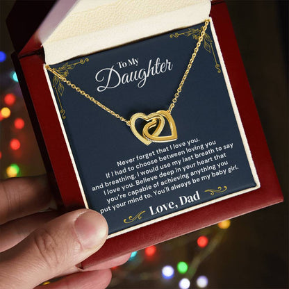 To My Daughter - My Baby Girl - Necklace
