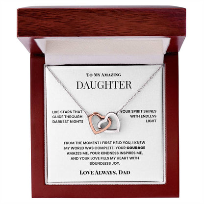 To My Daughter - Endless Light - Necklace