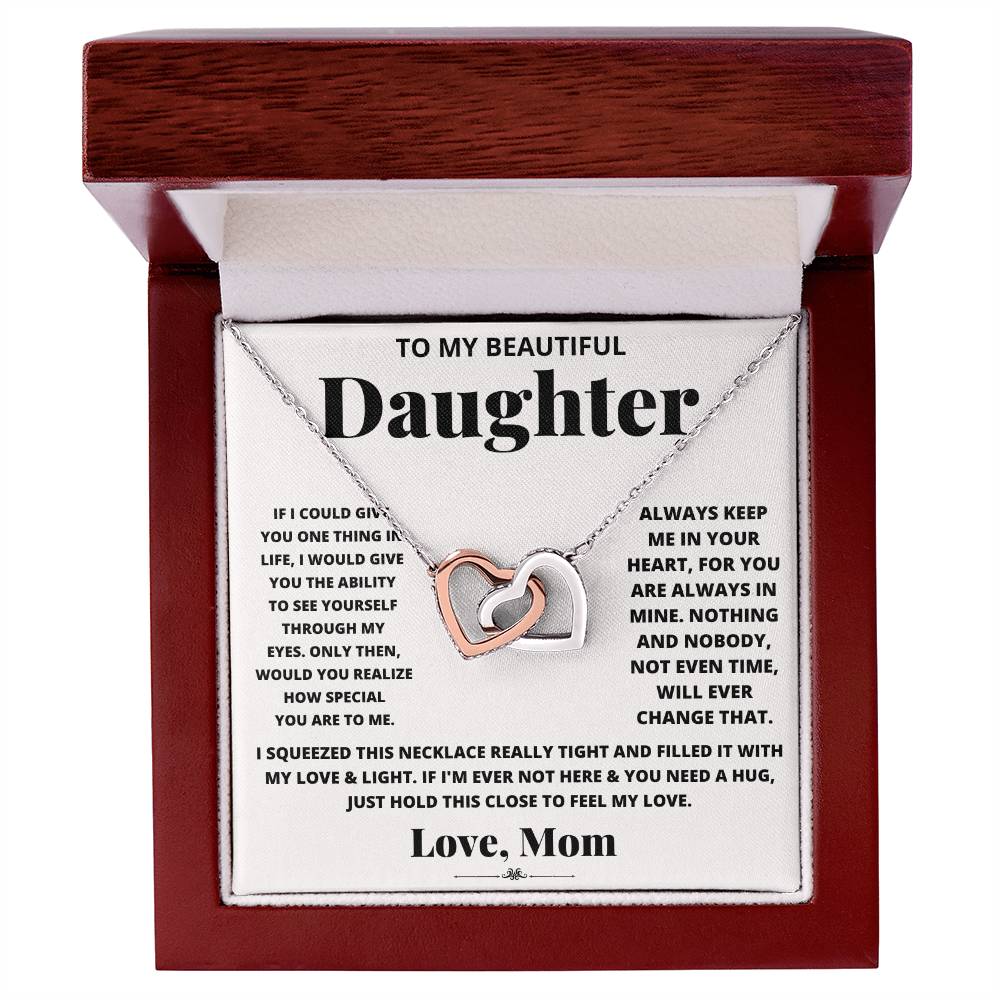 To My Daughter - Hold This Close - Necklace