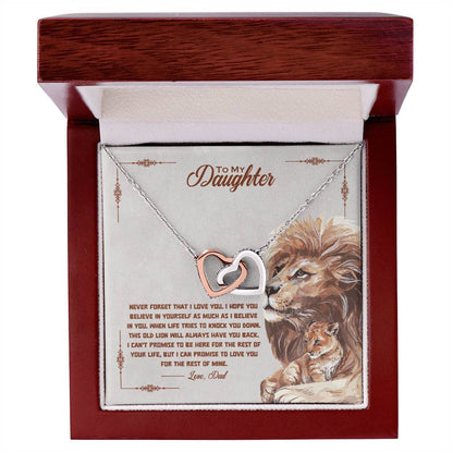 To My Daughter - Always Have Your Back - Necklace