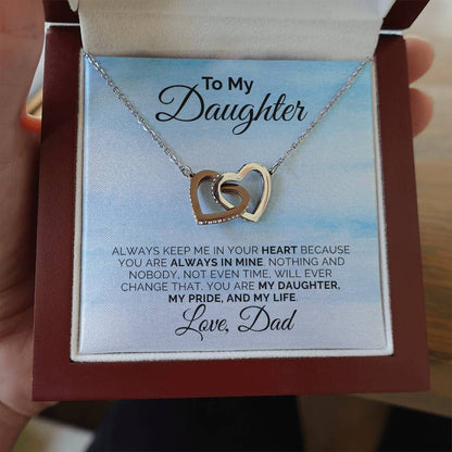 To My Daughter - My Pride, My Life - Necklace