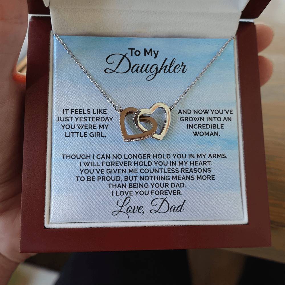 To My Daughter - Countless Reasons - Necklace