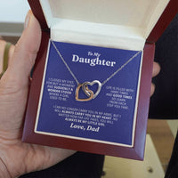 To My Daughter - Always Be My Little Girl - Necklace