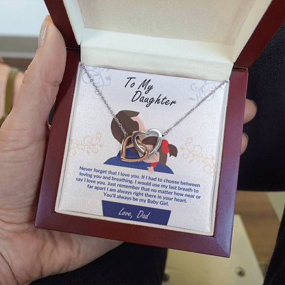 To My Daughter - Always My Baby Girl - Necklace