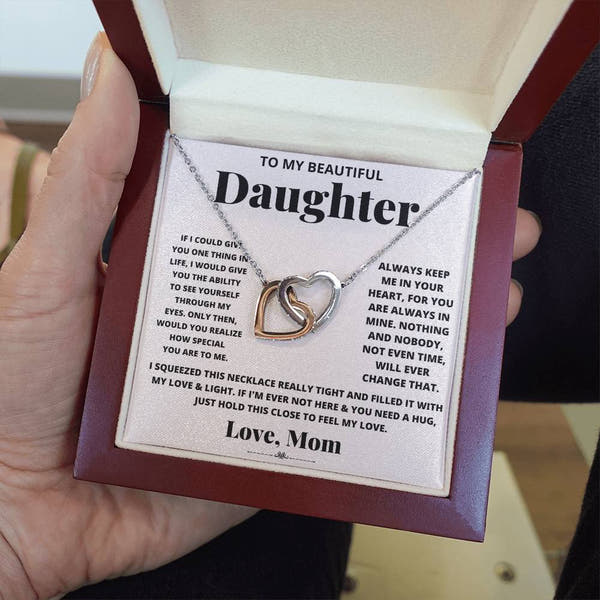To My Daughter - Hold This Close - Necklace