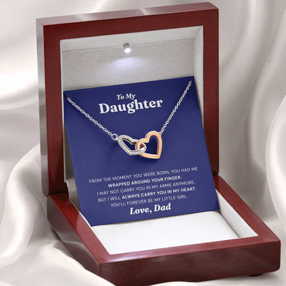 To My Daughter - Wrapped Around Your Finger - Necklace