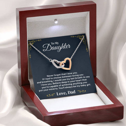 To My Daughter - My Baby Girl - Necklace