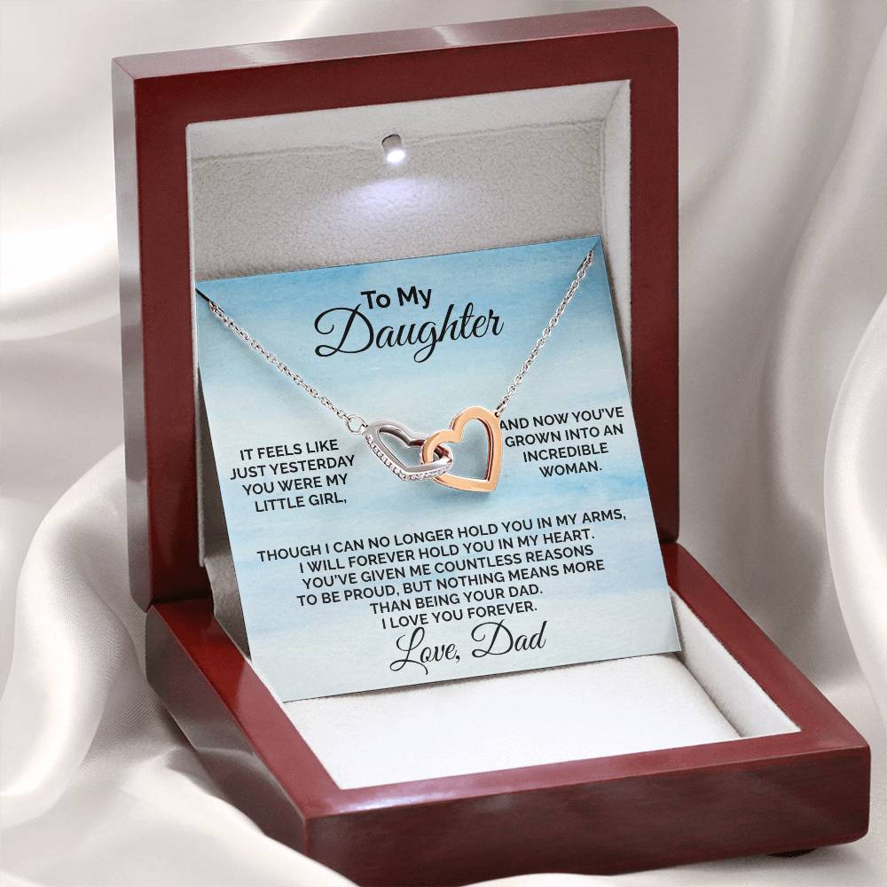 To My Daughter - Countless Reasons - Necklace