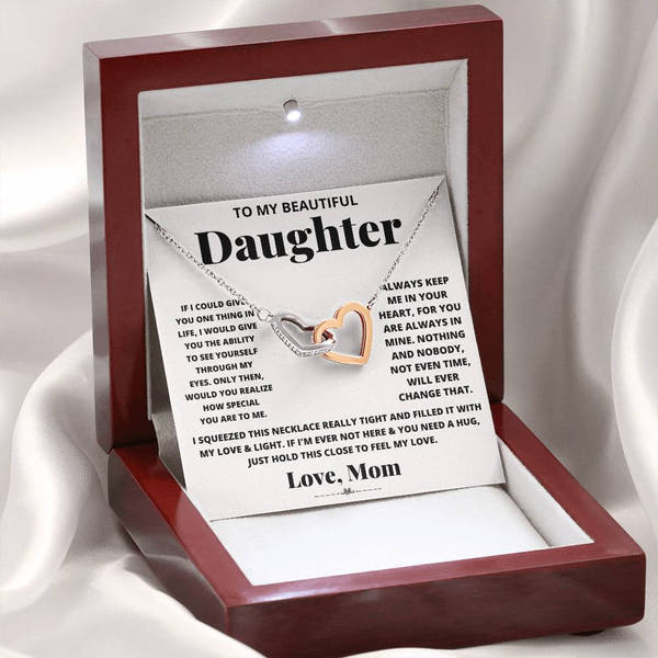To My Daughter - Hold This Close - Necklace