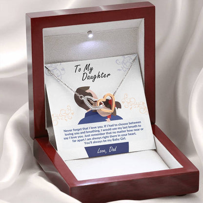 To My Daughter - Always My Baby Girl - Necklace