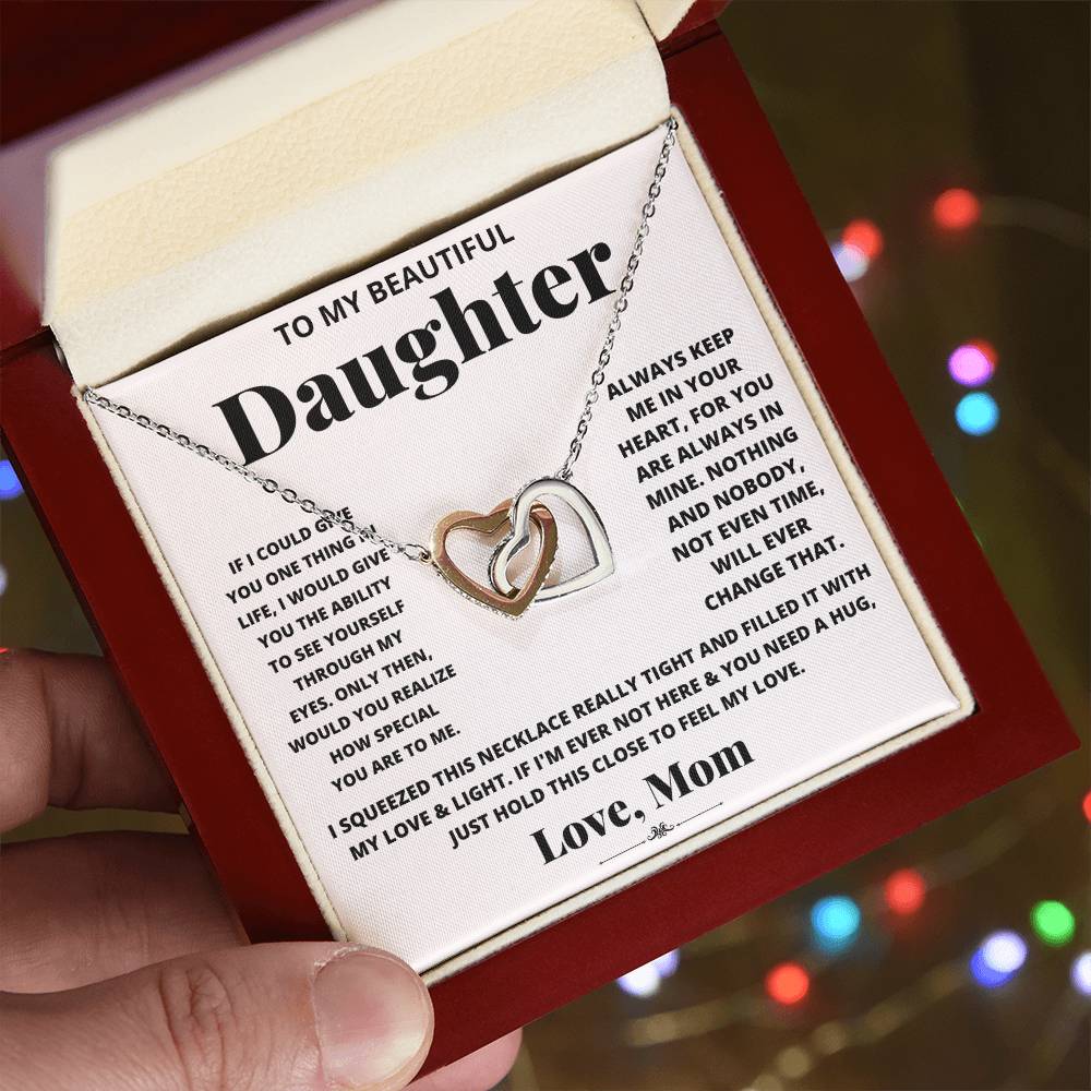 To My Daughter - Hold This Close - Necklace