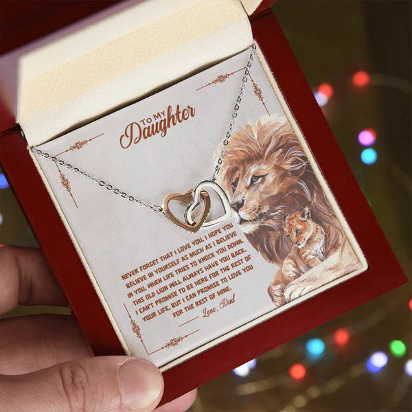 To My Daughter - Always Have Your Back - Necklace