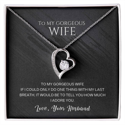 To My Wife - Adore You - Necklace