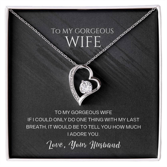 To My Wife - Adore You - Necklace