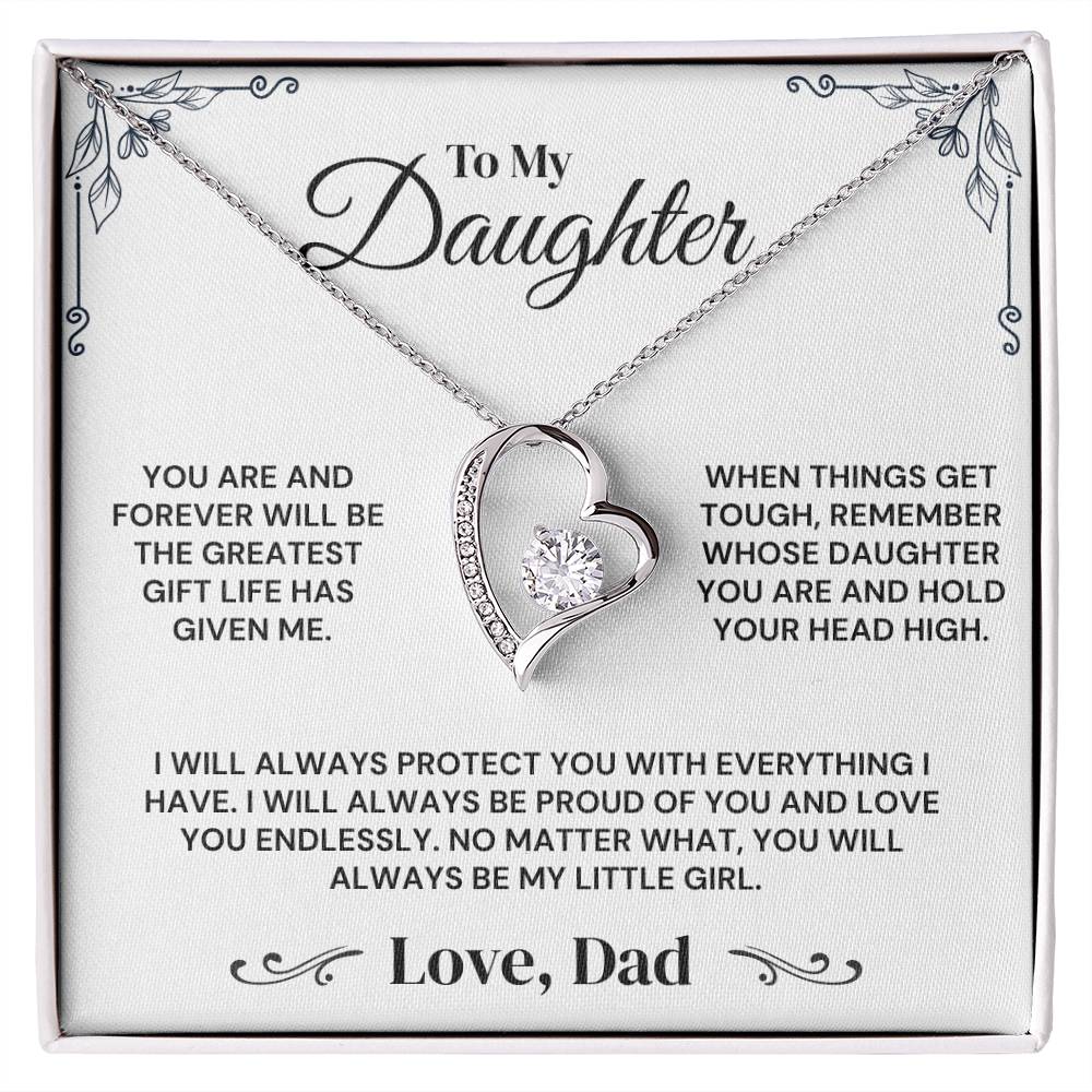To My Daughter - You’re My Incredible Girl - Necklace